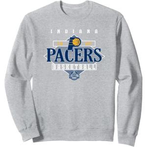 imageNBA Official Indiana Pacers Diamond Look SweatshirtHeather Grey