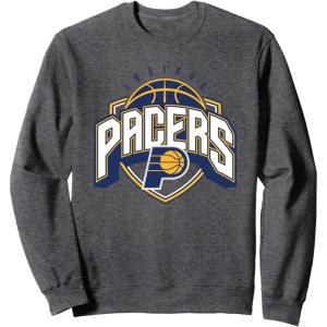imageNBA Official Indiana Pacers Hang Time SweatshirtDark Heather Grey