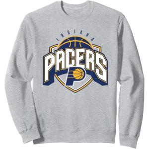 imageNBA Official Indiana Pacers Hang Time SweatshirtHeather Grey