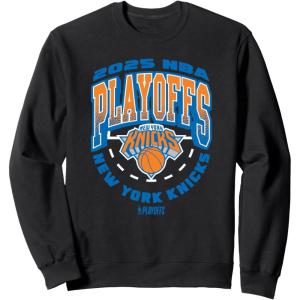 imageNBA Official New York Knicks Exclusive 2025 Playoffs SweatshirtBlack