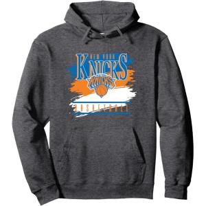 imageNBA Official New York Knicks Henna Pullover HoodieDark Heather Grey