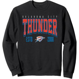 imageNBA Official Oklahoma City Thunder Battle Tested SweatshirtBlack