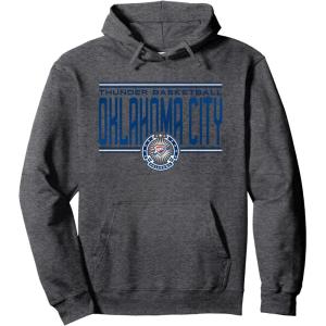 imageNBA Oklahoma City Thunder City Pride Pullover HoodieDark Heather Grey