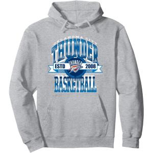 imageNBA Oklahoma City Thunder Gametime Pullover HoodieHeather Grey