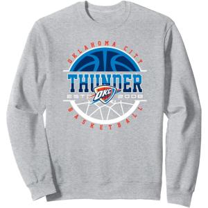 imageNBA Oklahoma City Thunder Pick and Roll SweatshirtHeather Grey