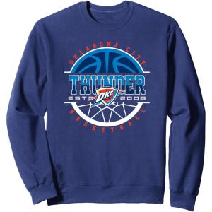 imageNBA Oklahoma City Thunder Pick and Roll SweatshirtNavy Blue