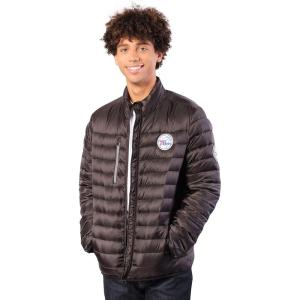 imageUltra Game Adults NBA Official Smashing Records Satin JacketBlack