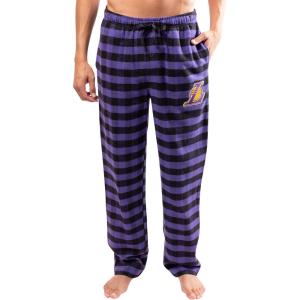imageUltra Game Mens NBA Official Sleepwear Super Soft Flannel Pajama Loungewear PantsLos Angeles Lakers