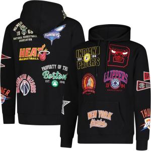 imageUltra Game Mens NBA Official Soft Fleece Pullover Hoodie SweatshirtBlack