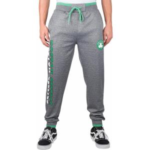 imageUltra Game Mens NBA Official Super Soft Active Jogger SweatpantsHeather Charcoal