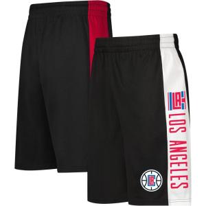 imageUltra Game Mens NBA Official Super Soft Active Workout Basketball Training ShortsLos Angeles Clippers