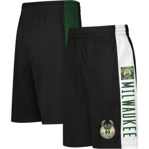 imageUltra Game Mens NBA Official Super Soft Active Workout Basketball Training ShortsMilwaukee Bucks
