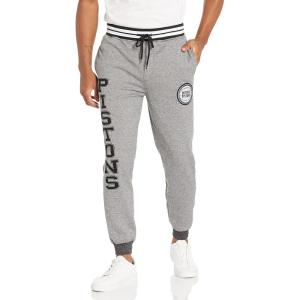 imageUltra Game Mens NBA Official Super Soft Game Day Jogger SweatpantsDetroit Pistons