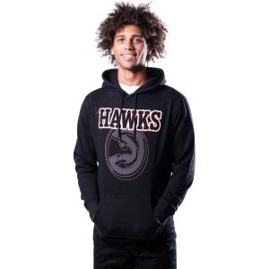 imageUltra Game NBA Atlanta Hawks Mens Fleece Hoodie Pullover Sweatshirt Primo MetallicTeam Color