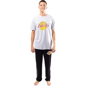 imageUltra Game NBA Mens 2 Piece Super Soft TShirt ampamp Lounge Pants SetLos Angeles Lakers