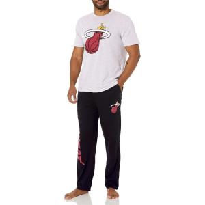 imageUltra Game NBA Mens 2 Piece Super Soft TShirt ampamp Lounge Pants SetMiami Heat