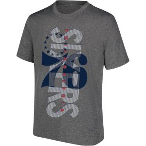 imageUltra Game NBA Mens Ultra Game NBA Mens Upright Logo Short Sleeve Tee ShirtHeather Charcoal