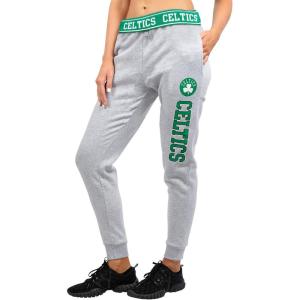 imageUltra Game NBA Womens Women Jogger Pants Active Basic Fleece SweatpantsHeather Gray
