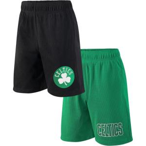 imageUltra Game NBA boys Nba Official Boys Super Soft 2 Pack Tbasketabll Shorts SetAssorted