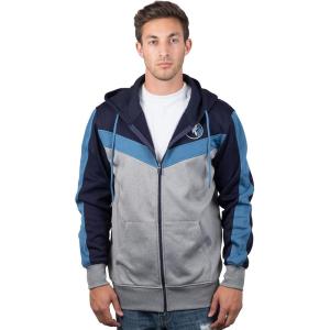 imageUltra Game NBA mens Ultra Game Nba Mens Contrast Back Cut Full Zip Hoodie SweatshirtMidnight Blue