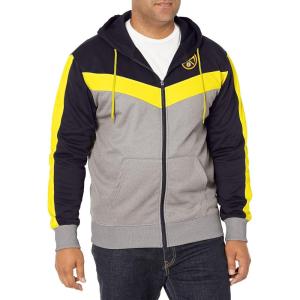 imageUltra Game NBA mens Ultra Game Nba Mens Contrast Back Cut Full Zip Hoodie SweatshirtTeam Color 2