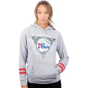 imageUltra Game NBA womens Soft Fleece Crop Top Pullover Hoodie WomensGray