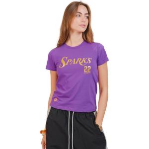 imageUltra Game WNBA Official Womens Super Soft Game Day TShirt Los Angeles Sparks Team Color Small