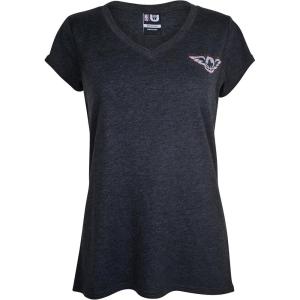 imageUltra Game Womens NBA Official Relaxed Short Sleeve TShirtCharcoal Heather
