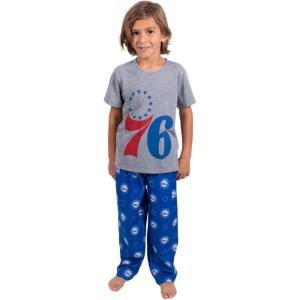 imageUltra Game Youth NBA Official 2 Piece Pjs Lounge Pants ampamp Tee SetToddler Sizes