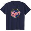 imageIndiana Fever WNBA UnisexAdults ampamp Kids Grey TShirt Small Short Sleeve Round Neck Loose Fit Modern Logo Triblend Sports FanNavy Blue