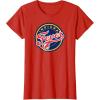 imageIndiana Fever WNBA UnisexAdults ampamp Kids Grey TShirt Small Short Sleeve Round Neck Loose Fit Modern Logo Triblend Sports FanRed