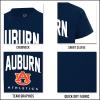 imageUltra Game Boys NCAA Official Arched Plexi Short Sleeve TShirtTeam Color