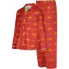 imageUltra Game Boys NCAA Official Sleepwear Soft Shirt ampamp Flannel Loungewear Pajama SetTeam Color