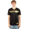 imageUltra Game Mens Game Time Soft Mesh Short Sleeve VNeck Tee ShirtBlack 23
