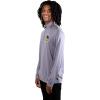 imageUltra Game Mens Long Sleeve Men s Quarter Zip Pullover Shirt Athletic Quick Dry Tee Heather Gray Small US