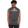 imageUltra Game Mens Mens Gun Show Slvlss TopBlack Space Dye