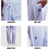 imageUltra Game Mens NBA Official Super Soft Track Running PantsHeather Grey
