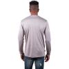 imageUltra Game Mens NBA Official SuperSoft Active Long Sleeve TShirtHeather Grey