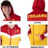 imageUltra Game Mens NCAA Official FullZip Hooded SweatshirtTeam Color