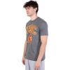 imageUltra Game Mens NCAA Official Poly Interlock Tee ShirtHeather Charcoal