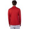 imageUltra Game Mens NCAA Official Quarter Zip Pullover SweatshirtCardinal Red