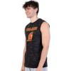 imageUltra Game Mens NCAA Official Sleeveless Tank Top with TBackBlack Space Dye