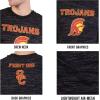 imageUltra Game Mens NCAA Official Sleeveless Tank Top with TBackBlack Space Dye