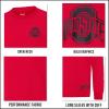 imageUltra Game Mens NCAA Official Super Soft Supreme Long Sleeve TShirtTeam Color
