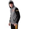 imageUltra Game Mens NCAA Official Varsity JacketBlack Marl