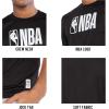 imageUltra Game Mens Standard NBA Official SuperSoft 2 Pack Active Tee ShirtBlack Heather Grey