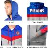 imageUltra Game Mens Standard Soft Fleece Full Zip Jacket Hoodie Team Color XXLarge
