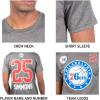 imageUltra Game NBA Mens Short Sleeve TShirtHeather Gray