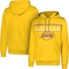 imageUltra Game NBA Official Mens Super Soft Midtown Hoodie Pullover Sweatshirt  Unisex Los Angeles Lakers Team Color Large