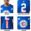imageUltra Game NBA Official Mens Super Soft Players TShirt  Unisex Los Angeles Clippers  Kawhi Leonard Team Color Small